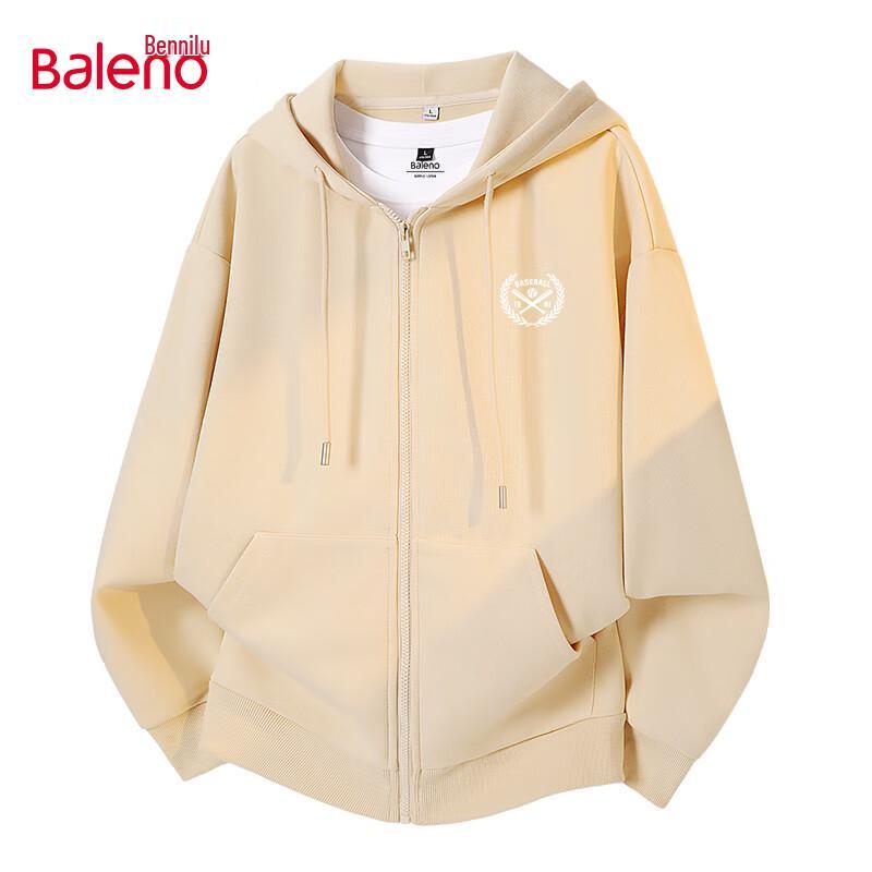 Baleno Men's 2025 Autumn Loose Fit Hooded Sweatshirt