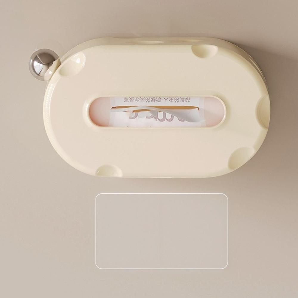 Cheese Shaped Tissue Box Holder Creative Napkin Storage Box Decorative Paper Drawer Box  Bathroom