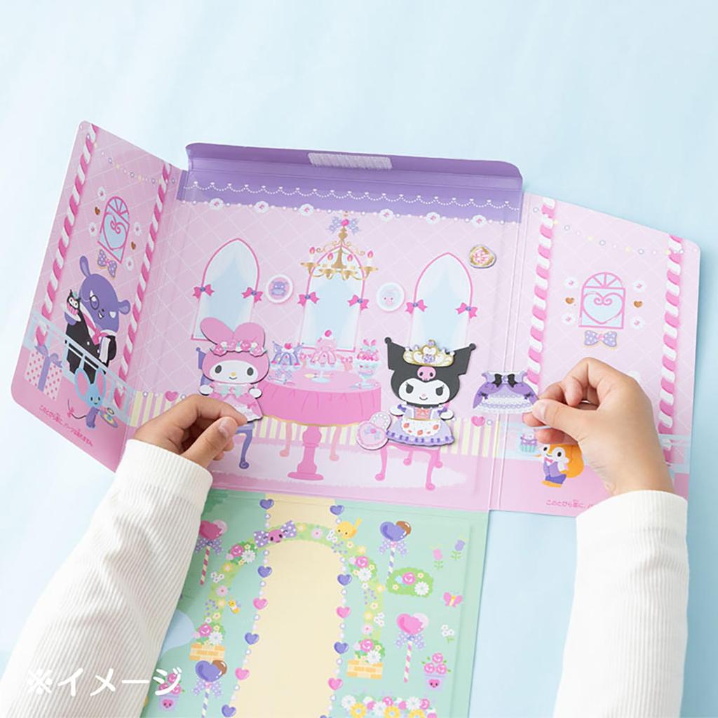 Sanrio Hello Kitty Set character Paper and Ages 3 and 582409 Dress-Up (with magnets) Steel, up,