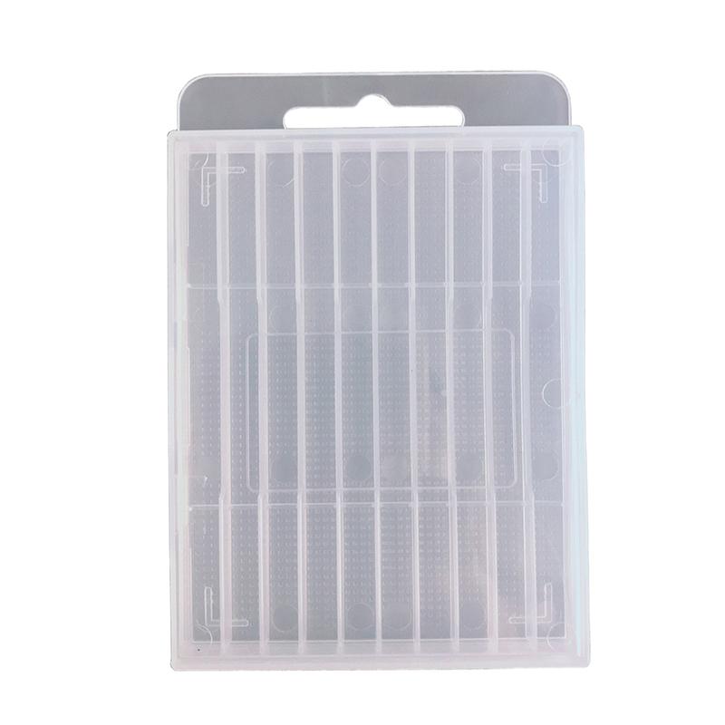 5Pcs Twist Drill Empty Box Storage Boxes Plastic Toolbox Tools Accessories Woodworking Drill Bits Transparent Plastic Boxes