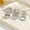 Ring Jewelry Niche High-end Jewelry Accessories Personality Light Luxury Hollow Ring Woman with Personality