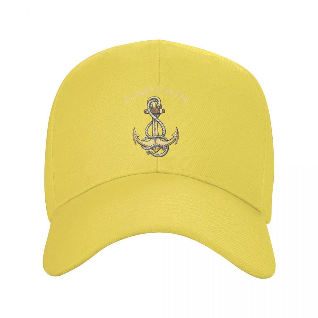 Nautical Captain Anchor Baseball Cap Women Unisex Adjustable Unisex Sailor Adventure Dad Hat Outdoor Summer Caps Snapback Hats
