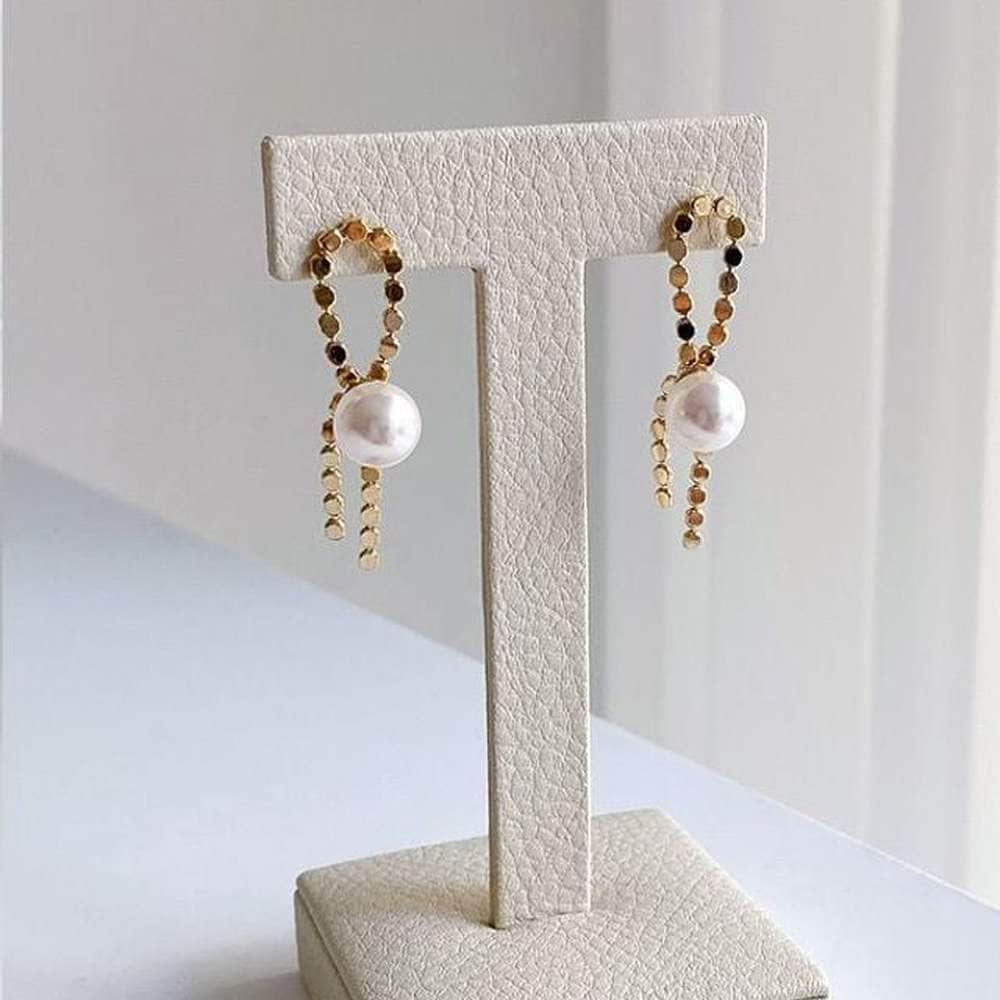 E714 Österreichische Echte Perlenohrringe