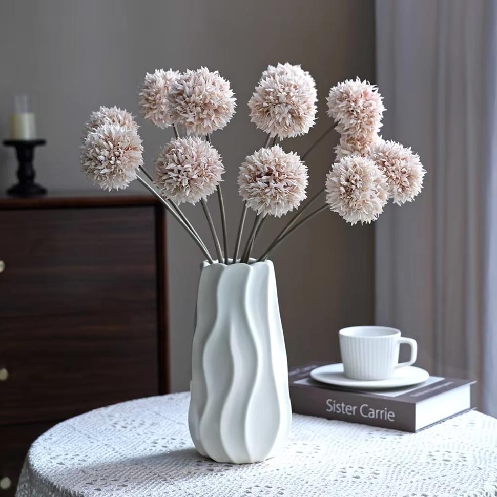 Artificial Silk Flower Chrysanthemum Bride Wedding Home Office Party Outdoor Garden Decoration Wreath Bouquet Diy Gift Accessory
