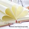 Zuolanze A5 Magnetic Tri-Fold Floral Leather Notebook