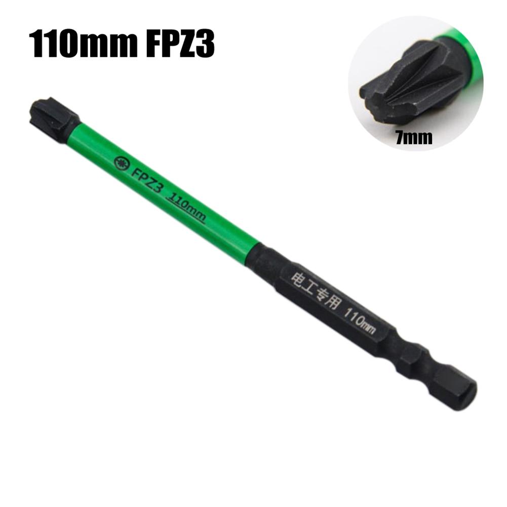 Embouts de tournevis 65mm+110mm 6pcs/set Pour Électricien