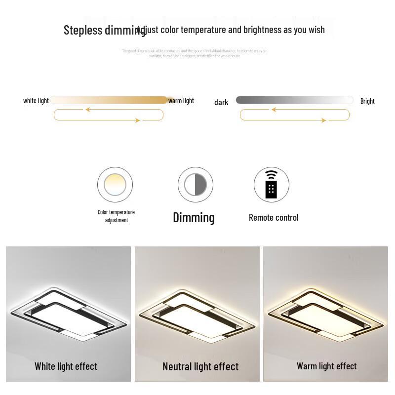 Dream Bubble Simple LED Ceiling Lamp