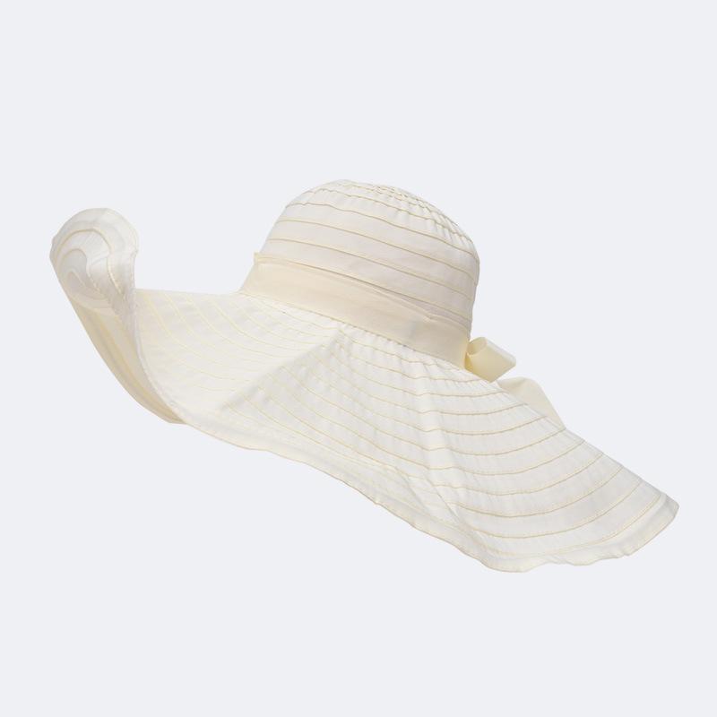 Large Brim Sun Hat - Women's Beach Sun Protection Fisherman Hat - Foldable