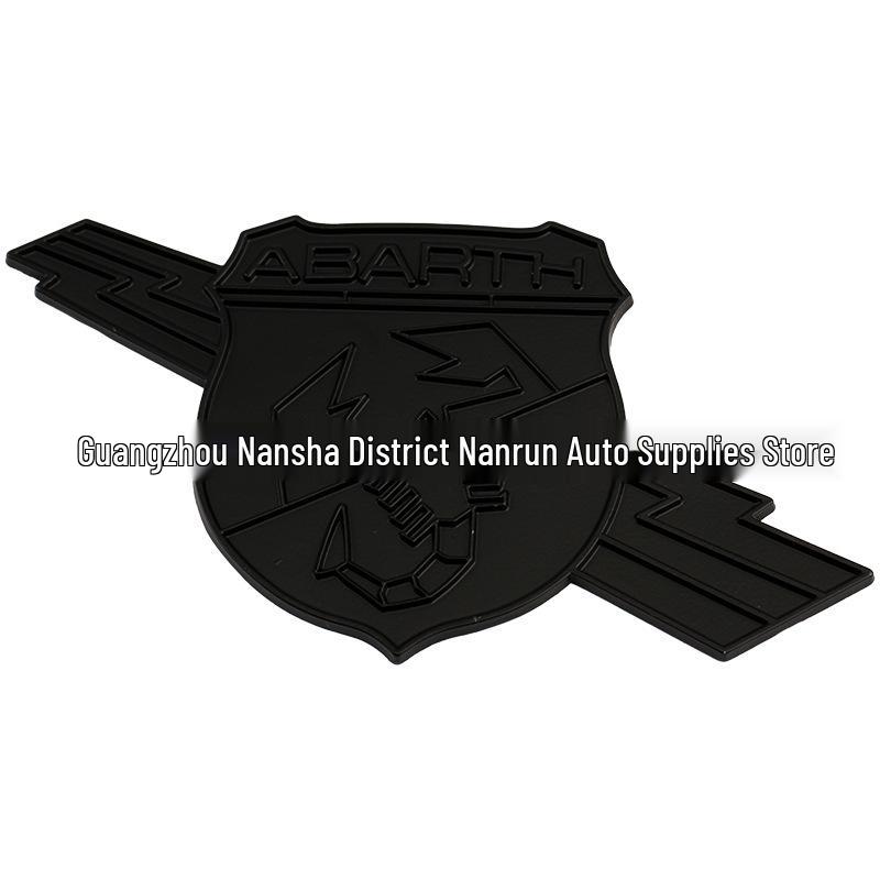 Abarth Scorpion Italian Flag Car Decal - Fits Fiat