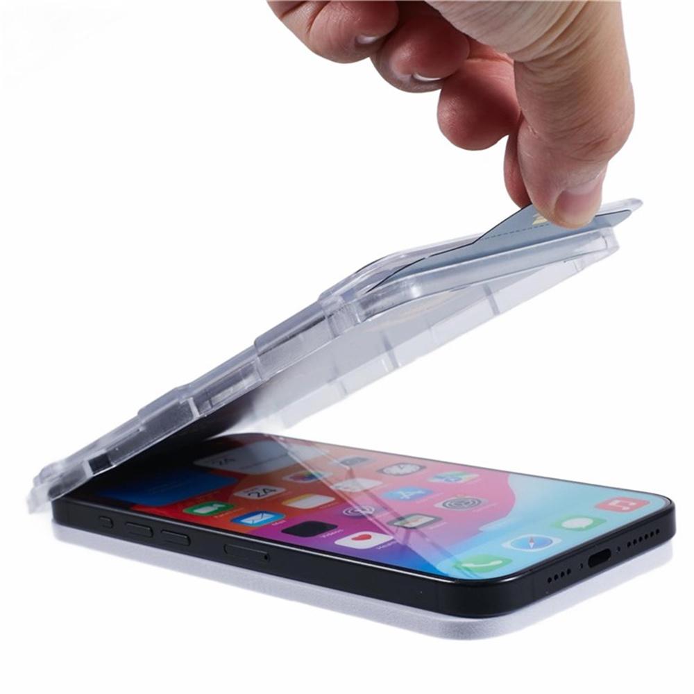 For iPhone 16 Plus Screen Protector Full Coverage Privacy PET Film with Installation Tool