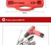 11-Piece Broken Screw & Nut Extractor Set with Wire Extractors