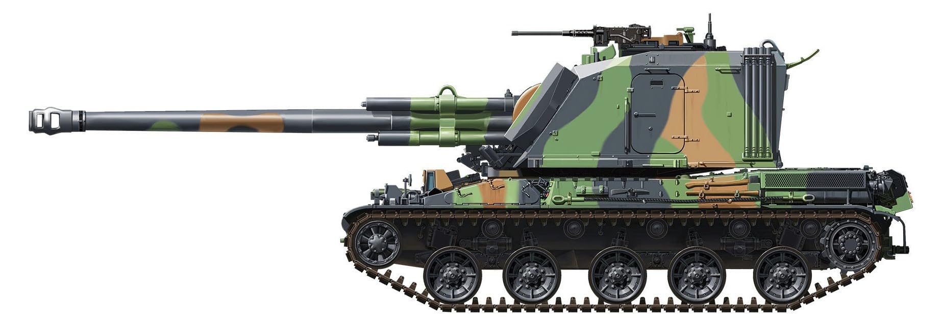 

MENG Meng Model French AUF1 155mm Howitzer Plastic Model 1/35 Self-Propelled