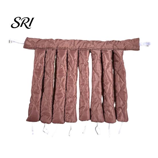 Curl Maker Headband No Heat Hair Curling Rod with Adjustable Strap Eight Claw Overnight Sponge Sleeping Curler Soft Long Curls Roller Styling Tool