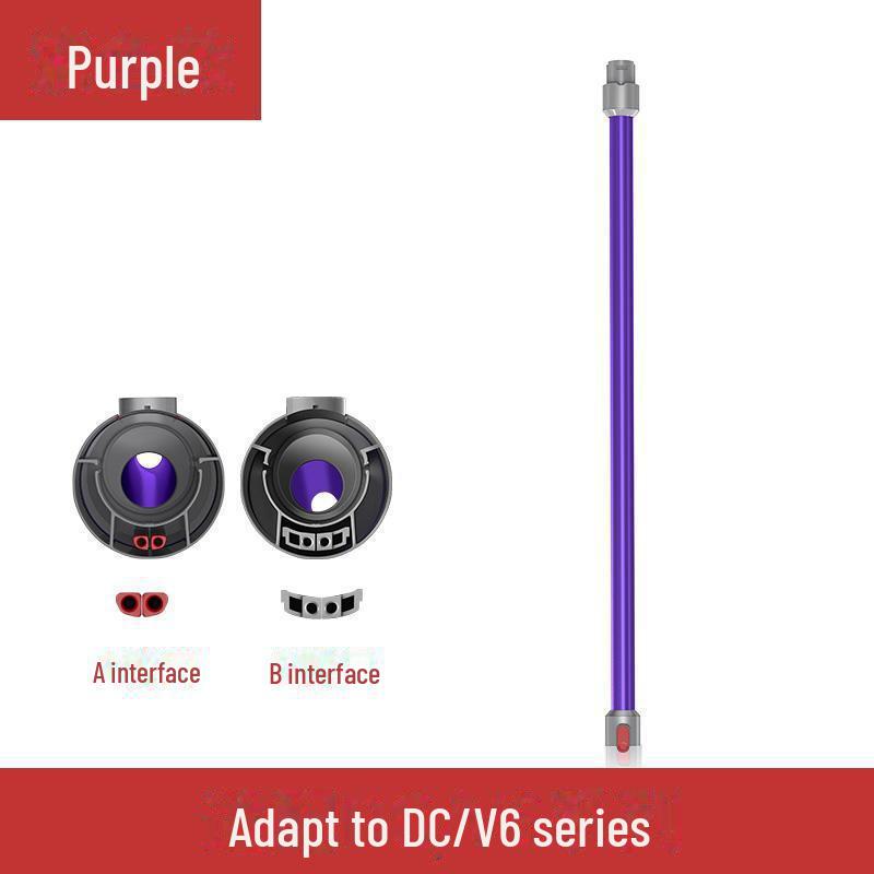 Huixi Metallverlängerungsstange für Dyson V6-V12 Slim Staubsauger