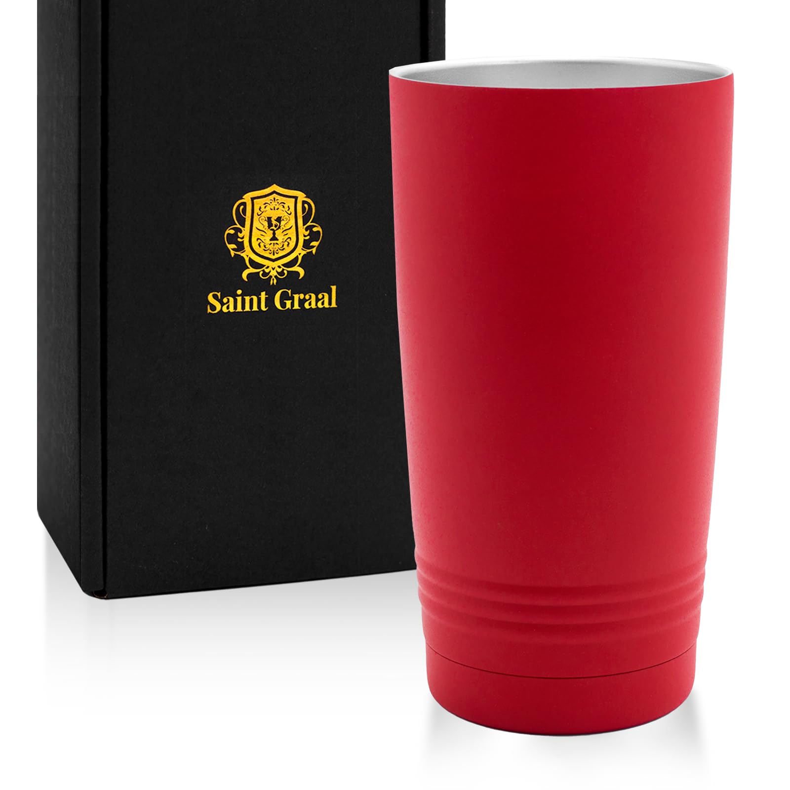 

SaintGraal 60th Birthday Tumbler, 600ml, Red, Vacuum Insulated, Perfect Gift for Men and Women