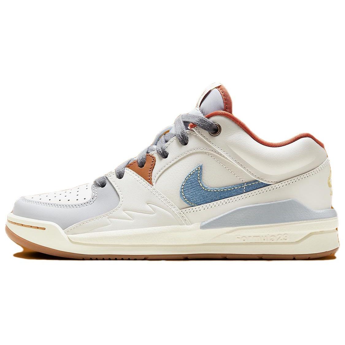 (WMNS) Air Jordan Stadium 90 Beige Lt Armory Blue Women s FZ5696-041 EU 35.5