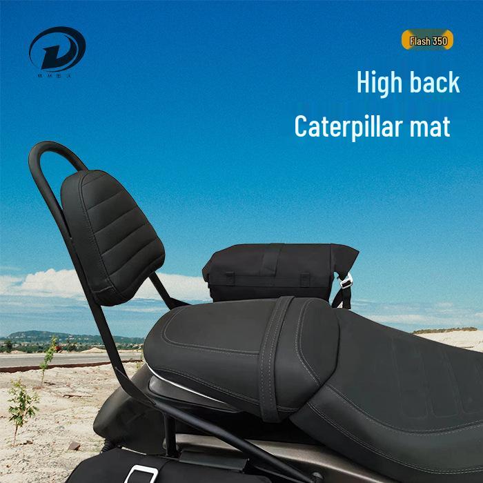 Rear Low-Profile Short Tail Wing for Qianjiang QJ Shan 150/250/350 Motorcycles