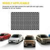 Car Rear Tail Light Cover Honeycomb Sticker Tail-lamp Decal Decoration 48*30CM