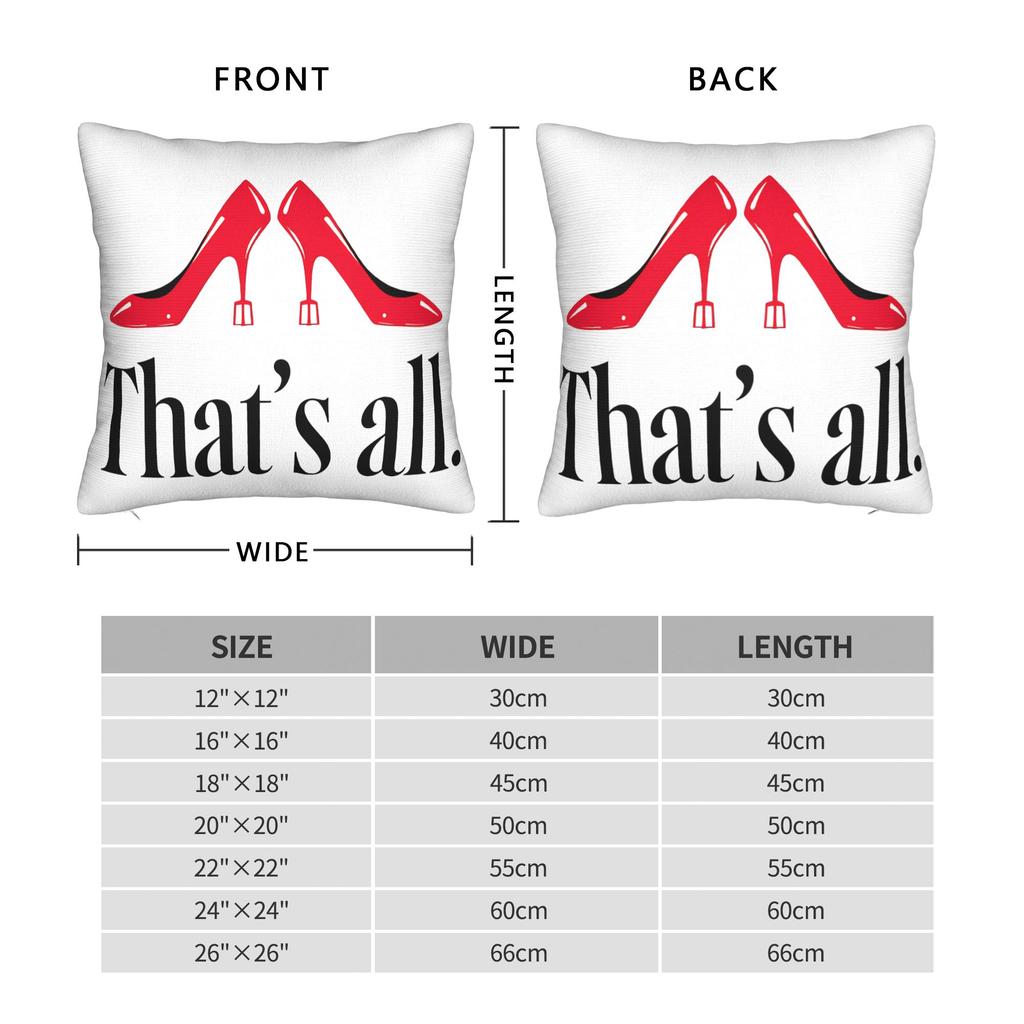That'S All Miranda Pillow Case Soft Pillow Cover Morden Cushion Cover For Living Room Bed Chair