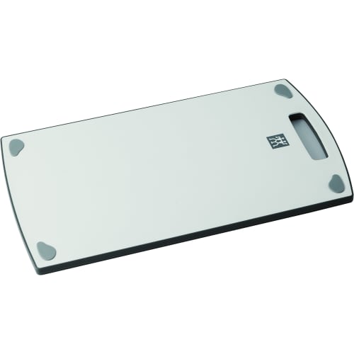 Zwilling Twin Fin L Multi-Purpose/Petty/Cutting Board 3-Piece Set (Santoku Knife, Cutting Board, Gift Set) Stainless Steel Dishwasher Safe 30830-010