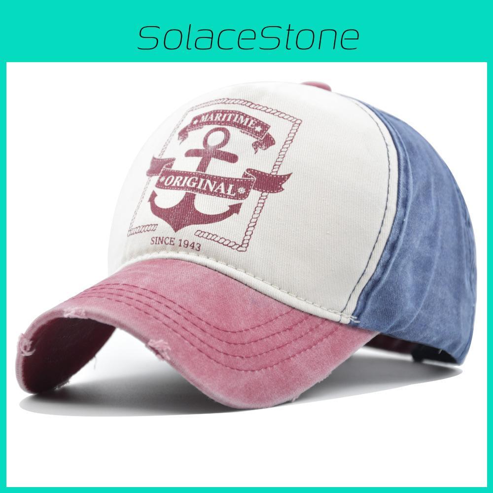 3d Letter Embroidered Baseball Hat Vintage Duck Tongue Hat Sunshade Breathable