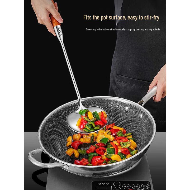 Chahua 316 Edelstahl Wok Pfannenwender