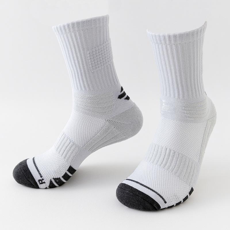 Pro Performance Basketball Socks High Top Cushioned Terry Athletic Socks for Men Women, Extra Large Long Tube Running Socks