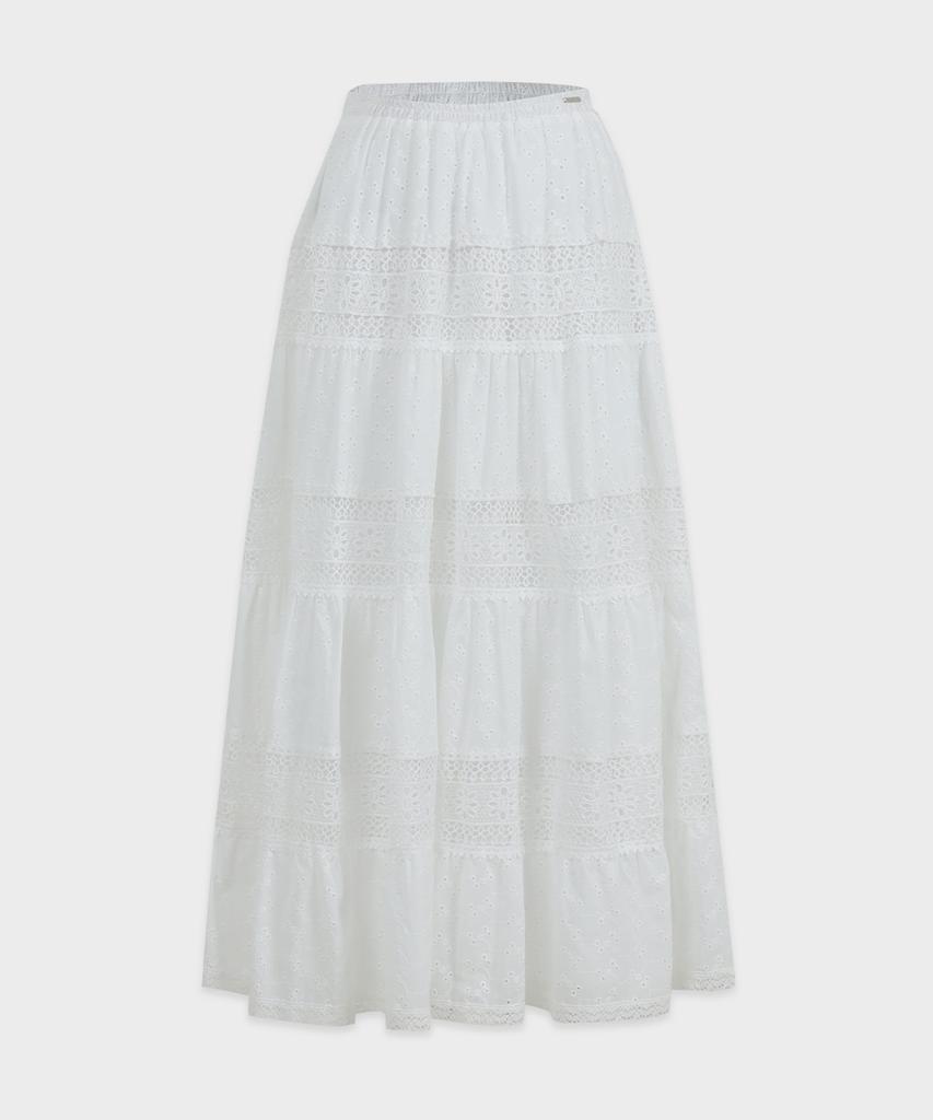 Micene Lea Lace Long Skirt