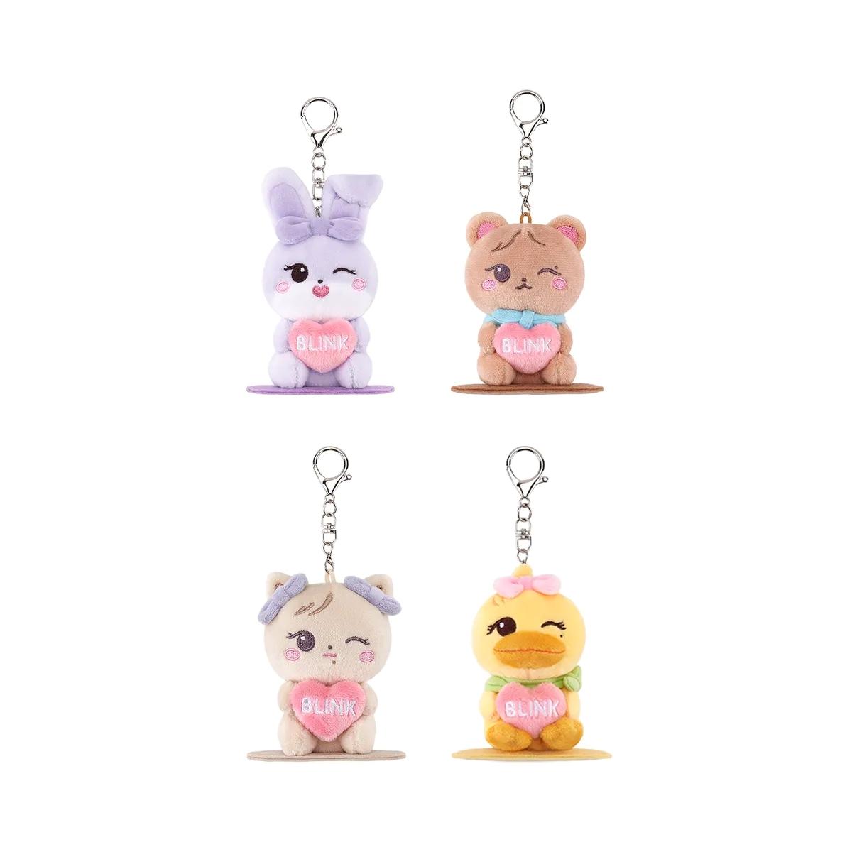 

Official [DEADLINETOUR] BLACKPINK CHARACTER MAGNETIC PLUSH KEYRING