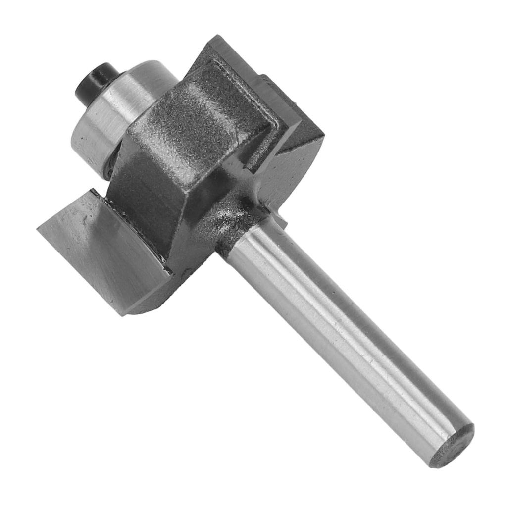 Freza Router în Formă de T Coadă 1/4 Inch 3 Dinți Rulment cu Bile Freză pentru Canelat Lemn Placaj