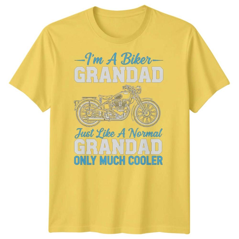 Im A Biker Grandad Just Like A Normal Only Much Cooler Unisexs Biker TShirt Tee