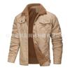 [Quick hair] Autumn and winter men's jacket velvet cotton tooling casual jacket men's coat