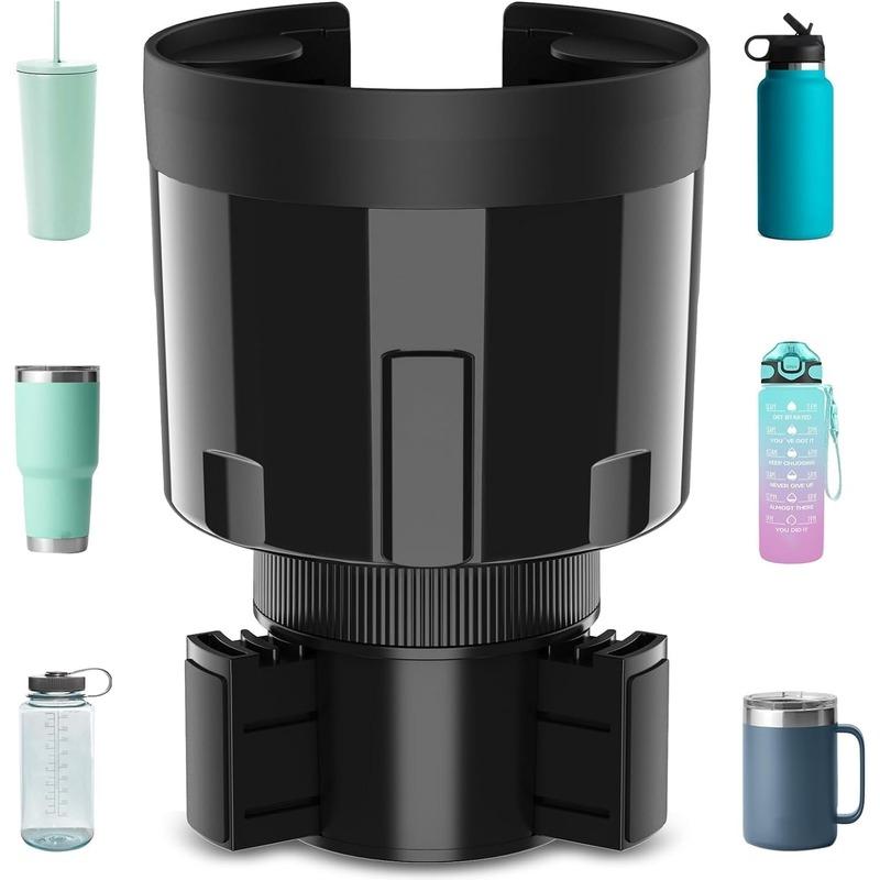 Cup Holder Expander for Car - Adjustable Car Cup Holder Expander, Large Bottles & Big Drinks
