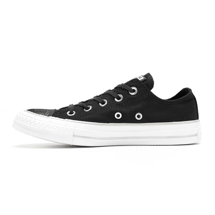 Кеды Converse All Star Ctas Ox Низкие Черный Серебристый Белый Унисекс 559887C 38