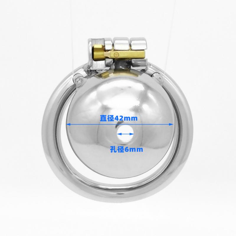 Chastity Lock Cock Cage Male Chastity Device Restrict Erection Stainless Steel Penis Rings SM Erotic Adult Sex Toys for Men Gay