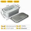 Handun Disposable 1300ML Takeaway Food Containers with Lids
