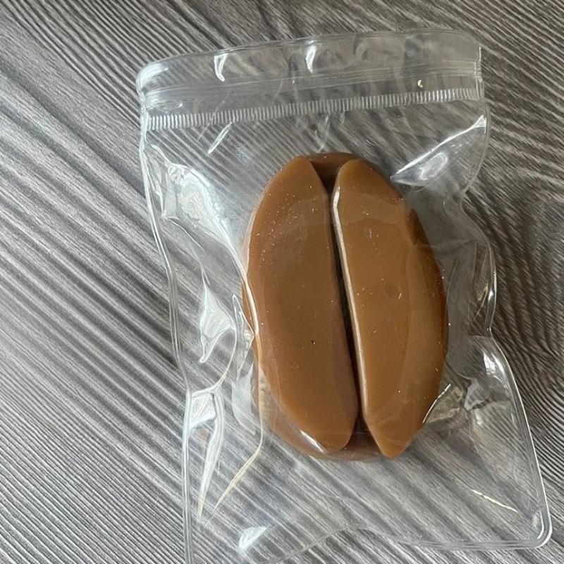 

Squishy Coffee Beans Squeeze Toy Chocolate Square Anti Stress Fidget Toy Slow Rebound Decompression Toy For Friedn Gift