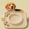 Slow Feeder Dog Bowls And Licking Mat Anti-Slip Silicone Dog Lick Bowl for Dogs Cats Interactive Puzzle Toy for Anxiety Boredom Relief
