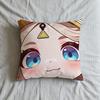 Face Impact Cushion Cover Soft Case Genshin Sofa Living Game Room Home Comfortable Office Decor Protective Q Cute Pillow