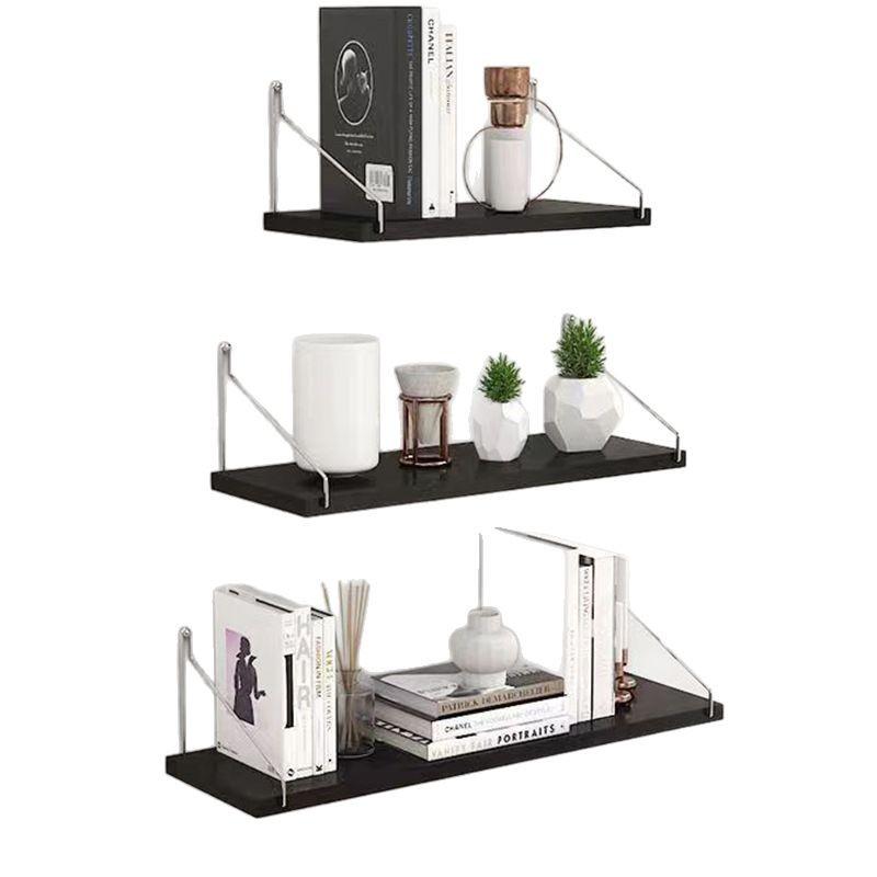 Punch-Free Wall-Mounted Shelf for Bedroom, Living Room & Router Storage