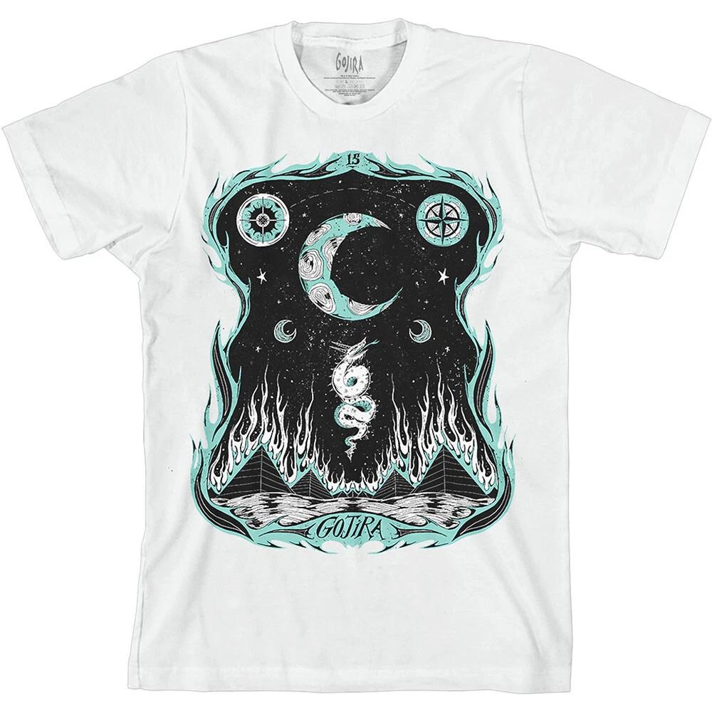 Gojira Dragons Dwell White Shirt S-XXL T-Shirt Official Metal Band Tshirt S