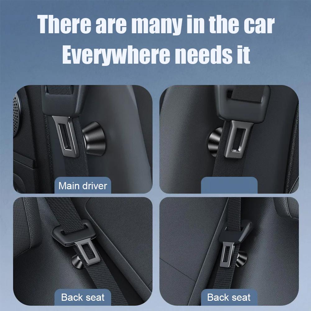 1/2/4pcs Magnetic Car Seat Belt Holder Fixing Clip 751 Alloy Seatbelt Limiter Stopper Car Interior Accessories for BMW/VW/Nissan