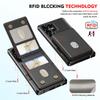 Samsung S25ultra plug-in card magnetic mobile phone case Galaxy A17 creative multi-function anti-drop protective case