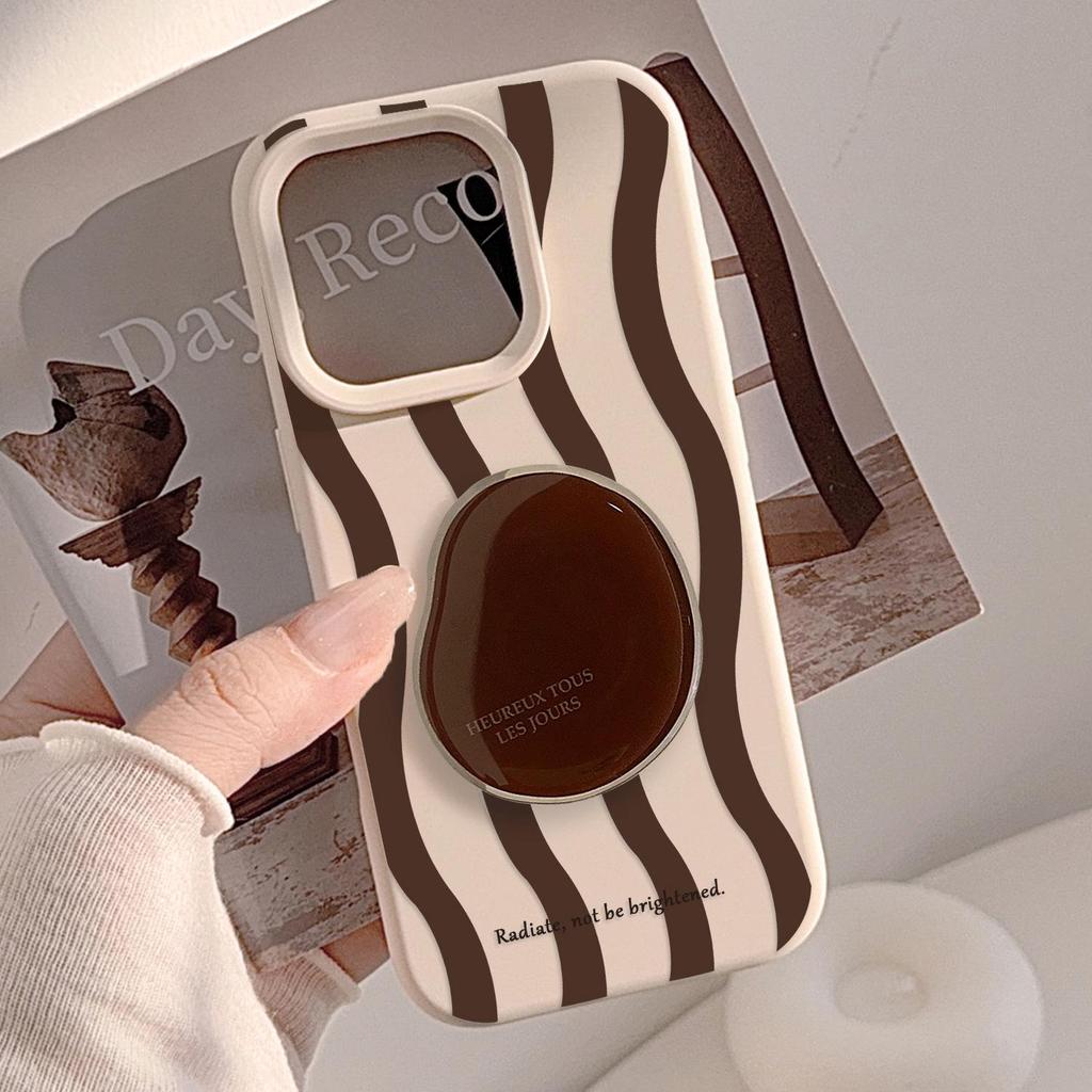 Personalized geometric smartphone case suitable for Apple smartphones