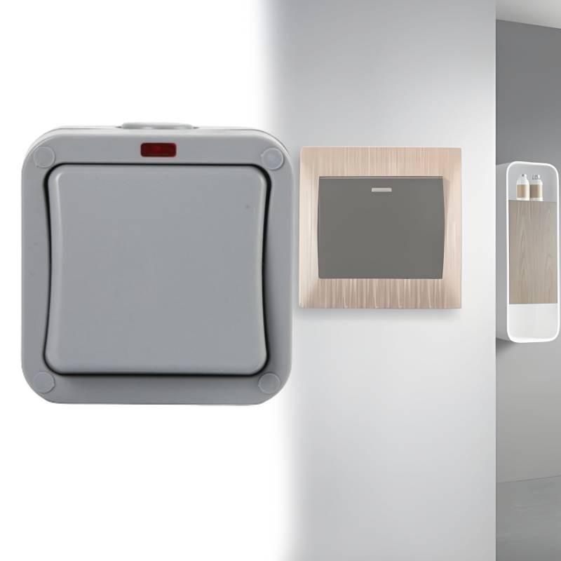 Outdoor Switch Wall Waterproof Single Control Switch Household Gadget Robust 20a