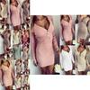 Elegant Women Zip Up V Neck Long Sleeve Knitted Bodycon Party Evening Mini Dress Tops For All Occasions