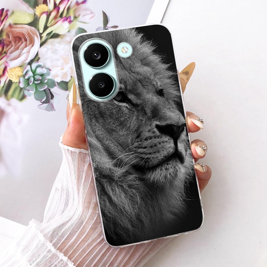 For Xiaomi Poco X8 Pro 5G Case Cute Cat Peacock Painted Cover Soft Slim Phone Case For Xiaomi Poco X8 Pro Max PocoX8 Pro 5G Bags