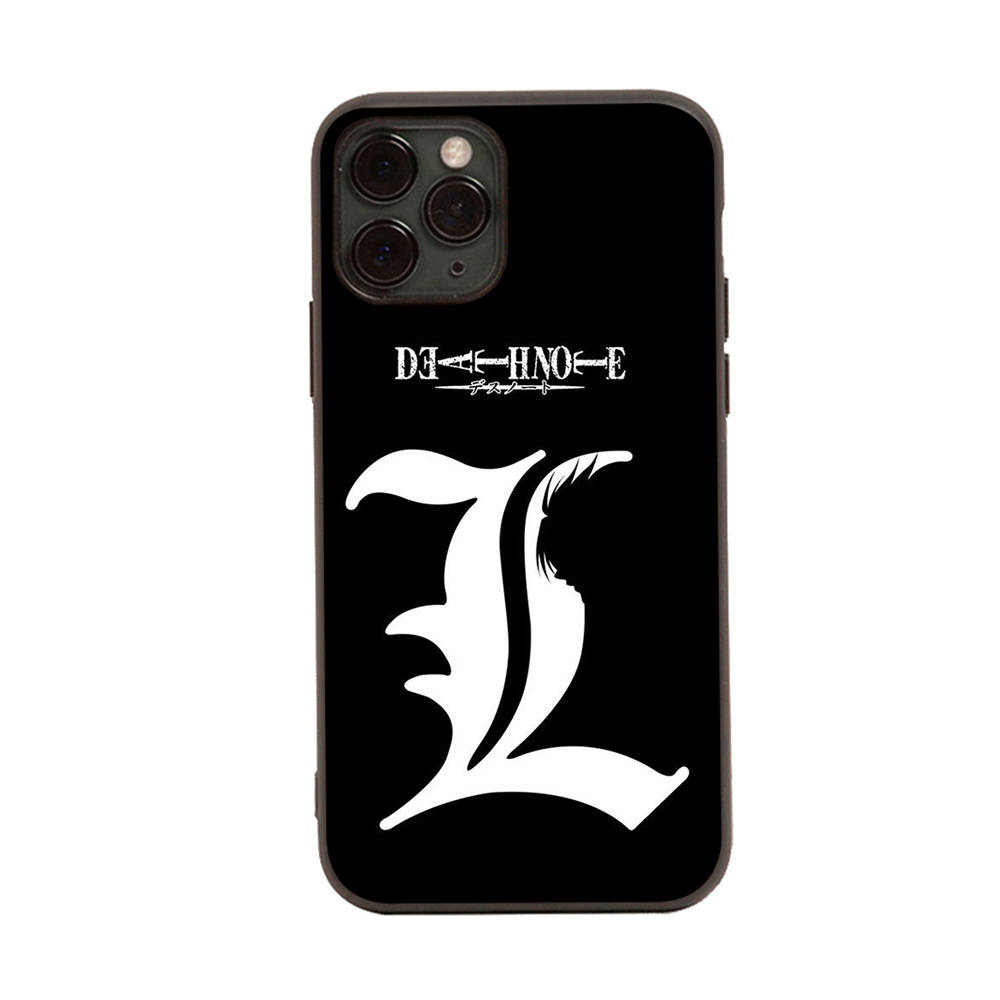 Hülle für Samsung A04 A14 A23 A34 A54 M23 M33 M52 M53 Realme 10 9 C30S C35 C55 VIVO Y02S Y21 Y51 X80 Pro Transparente Hülle WI87 Death Note Anime