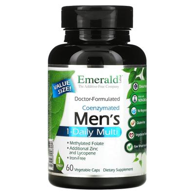 Coenzymated Men's 1-Daily Multi, 60 Vegetable Capsules
