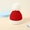 Red Knitted Knit Christmas Beanie Dress Up Santa Claus Cap Women Men Christmas Hat  Outdoor